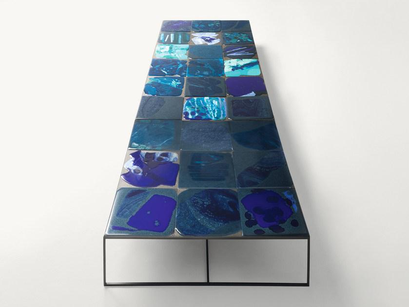 Paola Lenti Низкий квадратный журнальный столик Sciara sun-id-1484708 - Вид №2