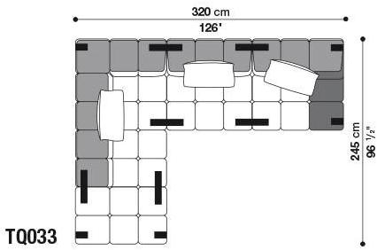 B&B Italia Модульный секционный диван Tufty time sun-id-1414316 - Вид №65