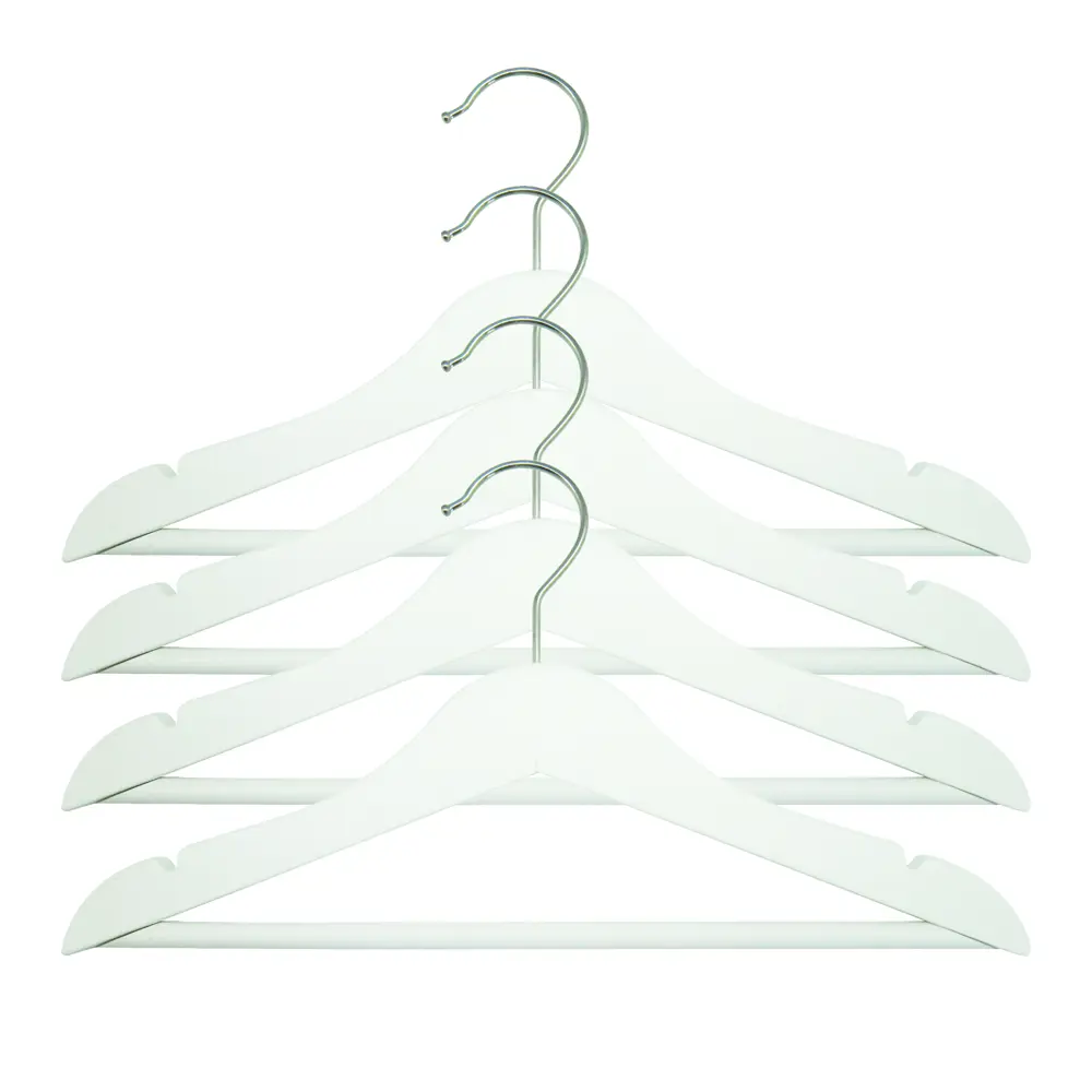 Плечики для одежды детские KONSENSA  30.5 см дерево цвет белый Плечики детские STLM-2102477