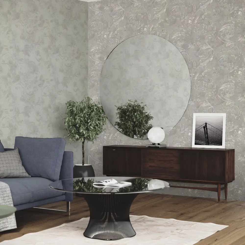 Обои флизелиновые Villa Antica коричневые 1.06 м CS60163 Santreyd STLM-2024188 - Вид №3