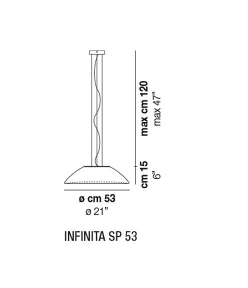 Vistosi Infinita SP 53 подвес 92311 - Вид №2