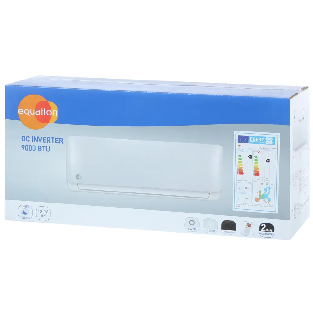Сплит система инверторная Equation, 9K BTU, охлаждение/обогрев STLM-2161243 - Вид №7