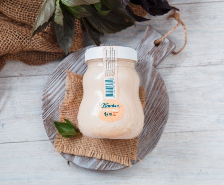 1622 Катык на топленом молоке 4% Вкусляндия 