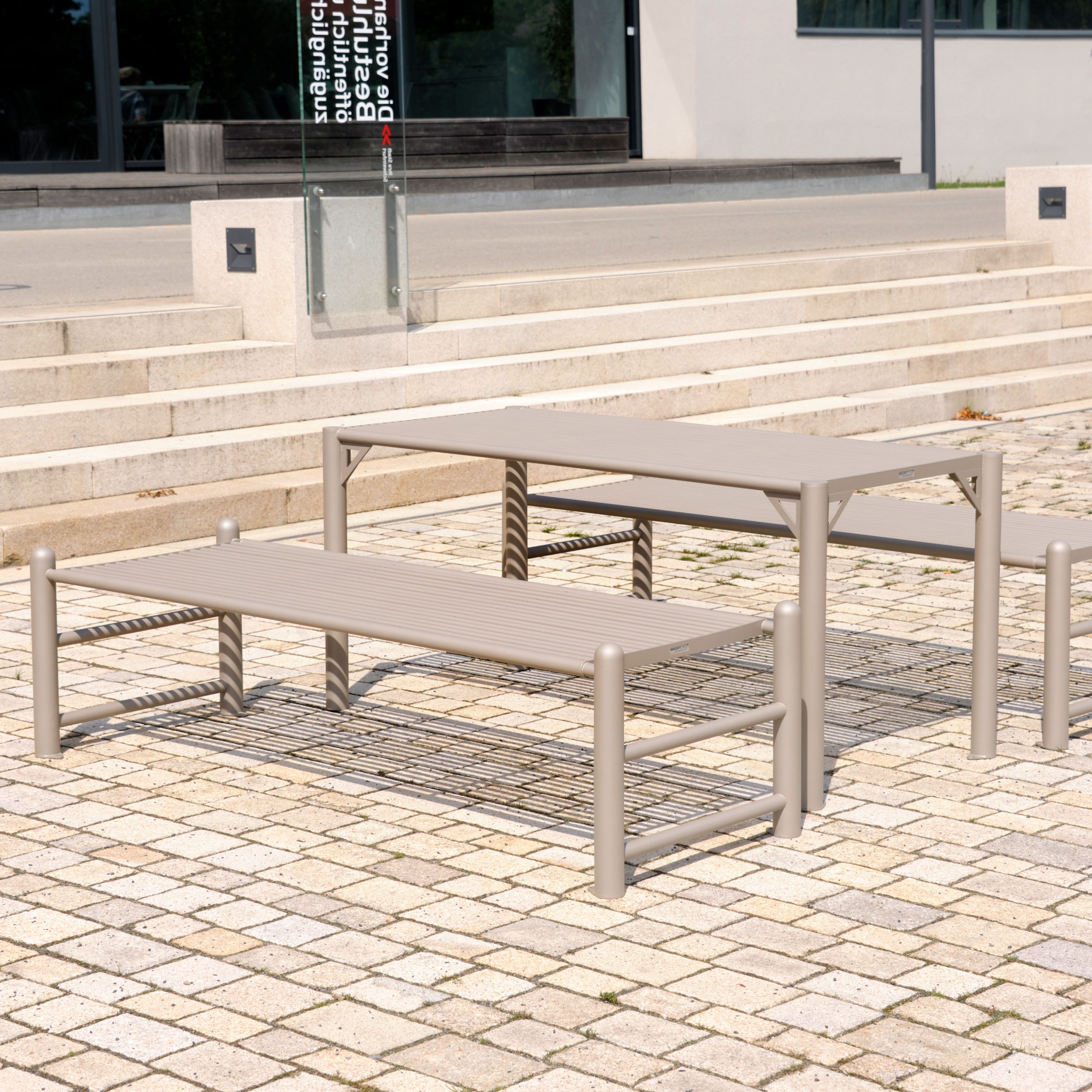 Прямоугольный стол из нержавеющей стали BENKERT BANKE Siardo ARCH-00085271 - Вид №1