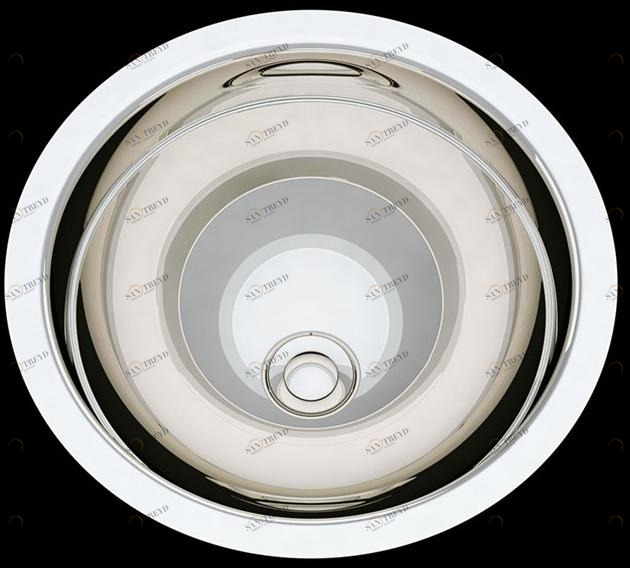 Встроенная раковина под столешницу овальная Devon&Devon sun-id-1402533