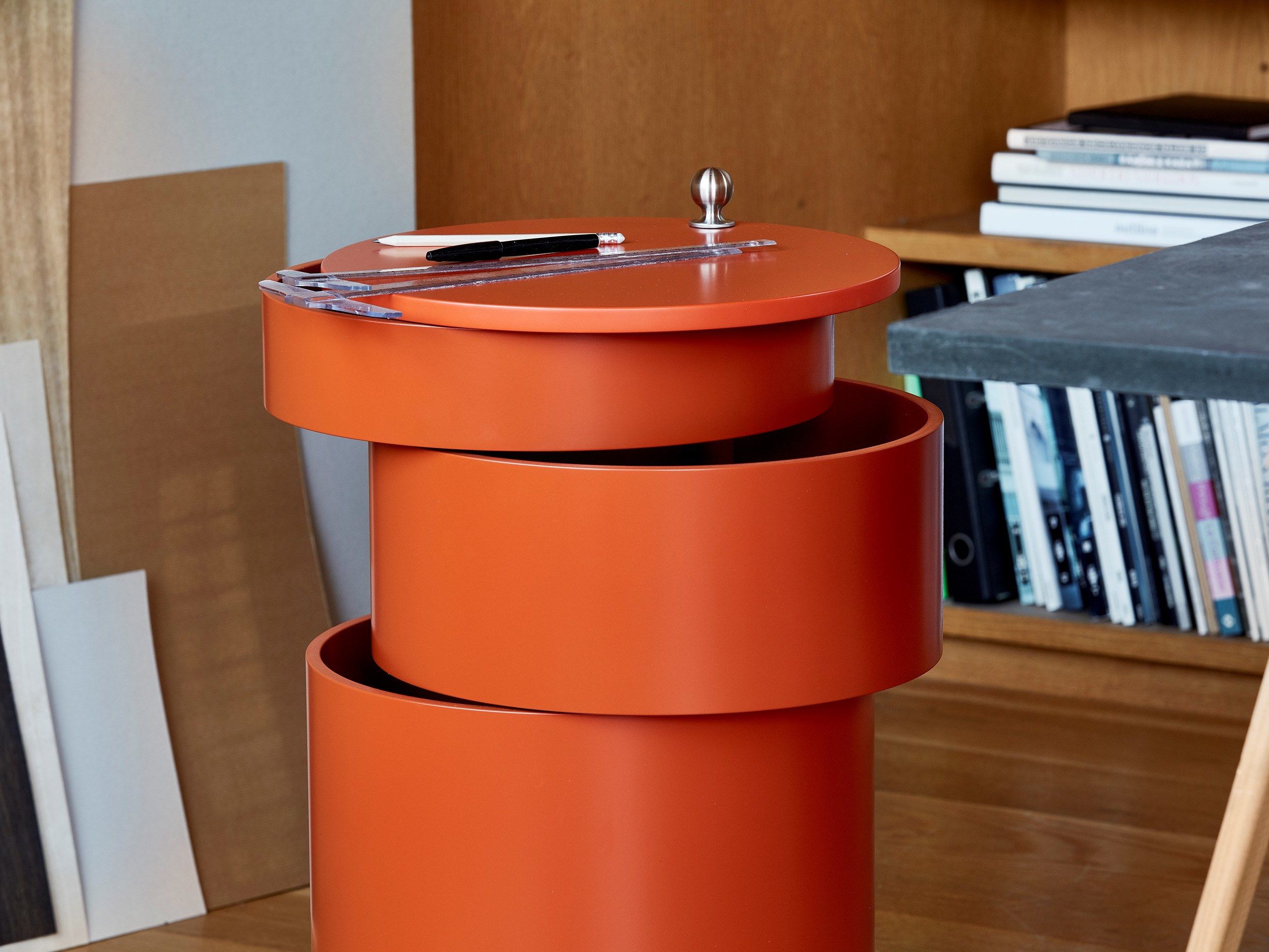 Тележка для еды из МДФ с ящиками VERPAN BARBOY ARCH-00045902 - Вид №3