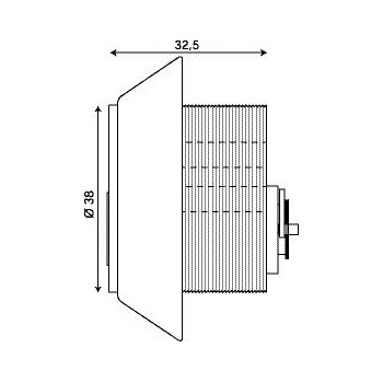 Круглый двойной цилиндр Trioving SY1268C SEC LK01-34