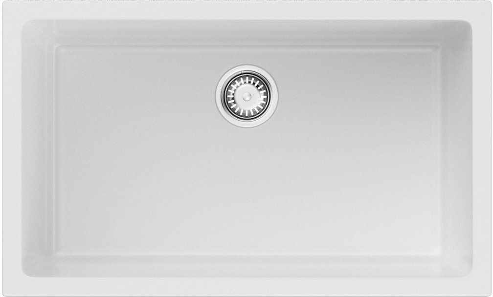 Кухонная мойка Okinoshima 76-U/I WH-Glossy OMOIKIRI