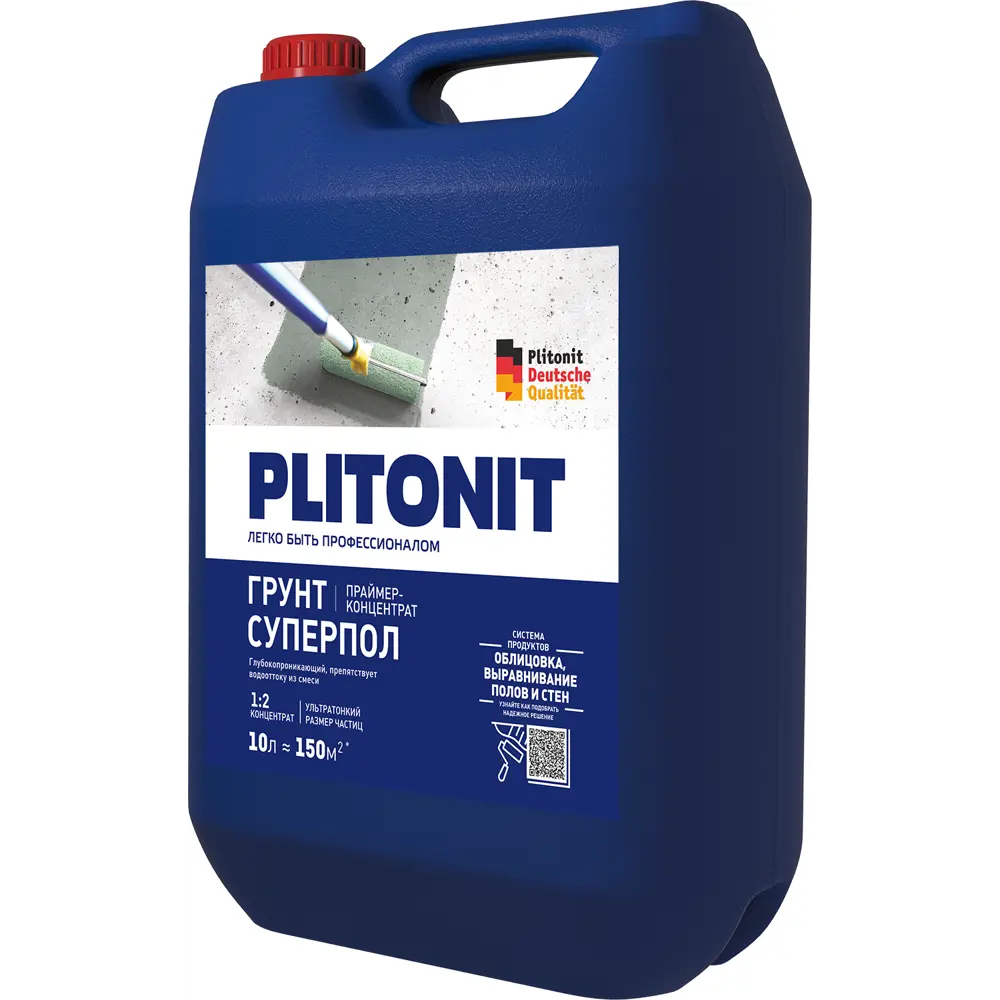 Грунт Плитонит Супер Пол 10 л PLITONIT STLM-2112351 - Вид №2