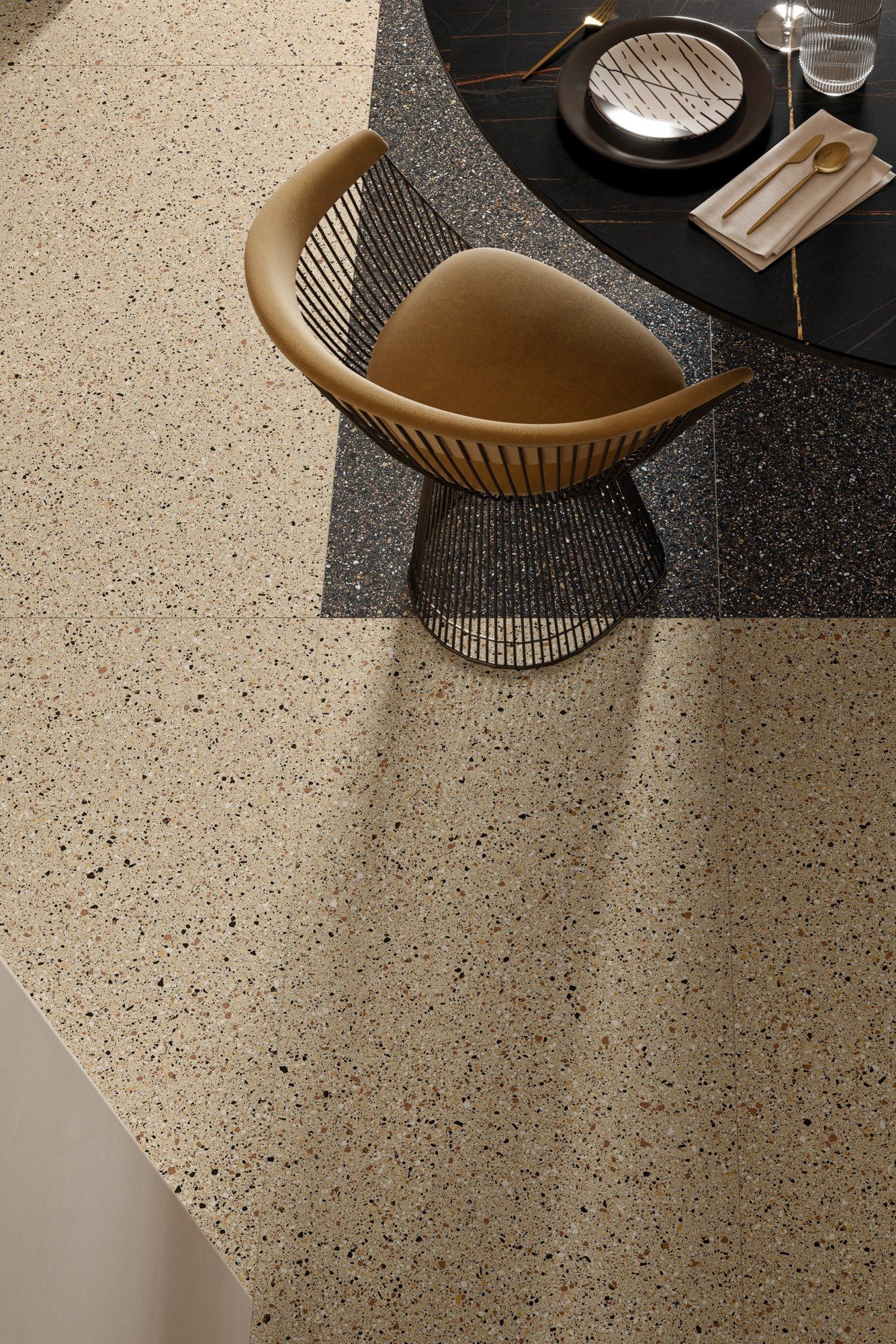 Пол / облицовка керамогранита для интерьера с эффектом камня ARIOSTEA академия полного тела ARCH-00058560 - Вид №5