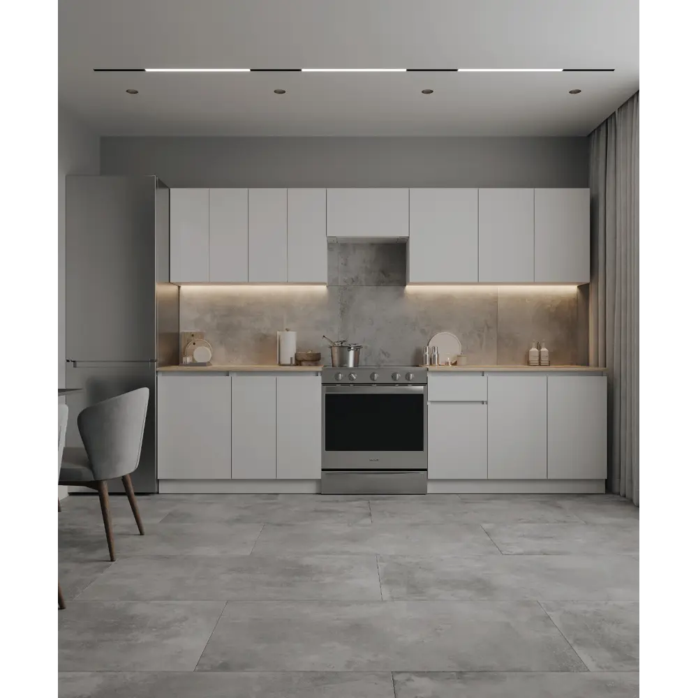 Кухонный шкаф Santreyd Миус - минимализм в белом цвете 89394536 STLM-1548242 - Вид №7