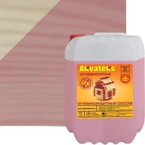 Огнезащитная пропитка Akvateks Diy Ультра Био розовая 11 кг 89423074 STLM-2124894