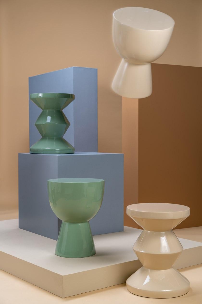 Pols Potten Низкий пластиковый табурет  510-070-013  - Вид №16