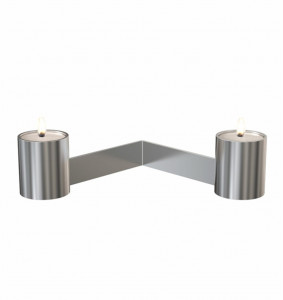 FROST Подсвечник N2004, двойной