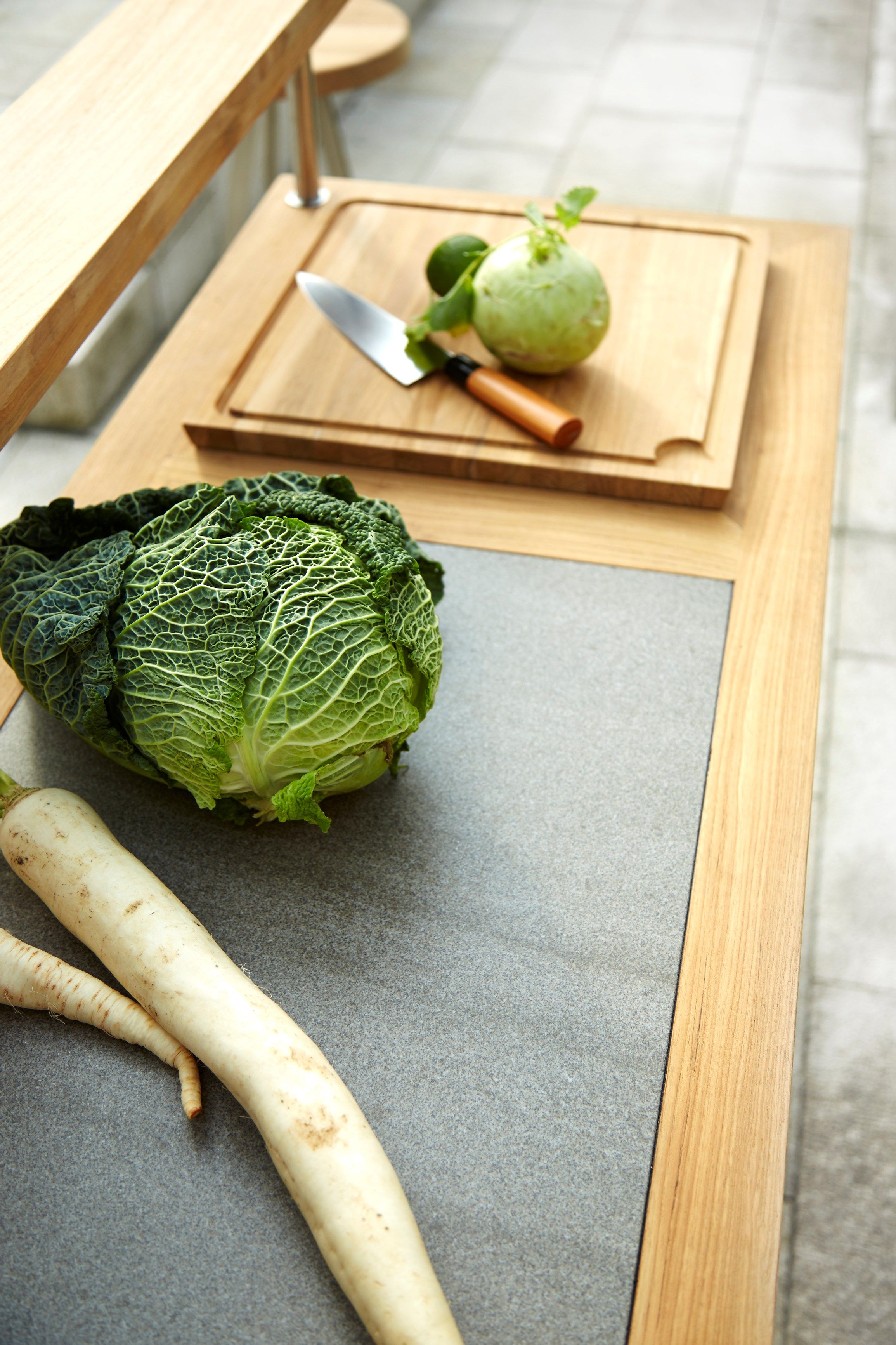 Садовая тележка из тикового дерева solpuri Butler ARCH-00028386 - Вид №4