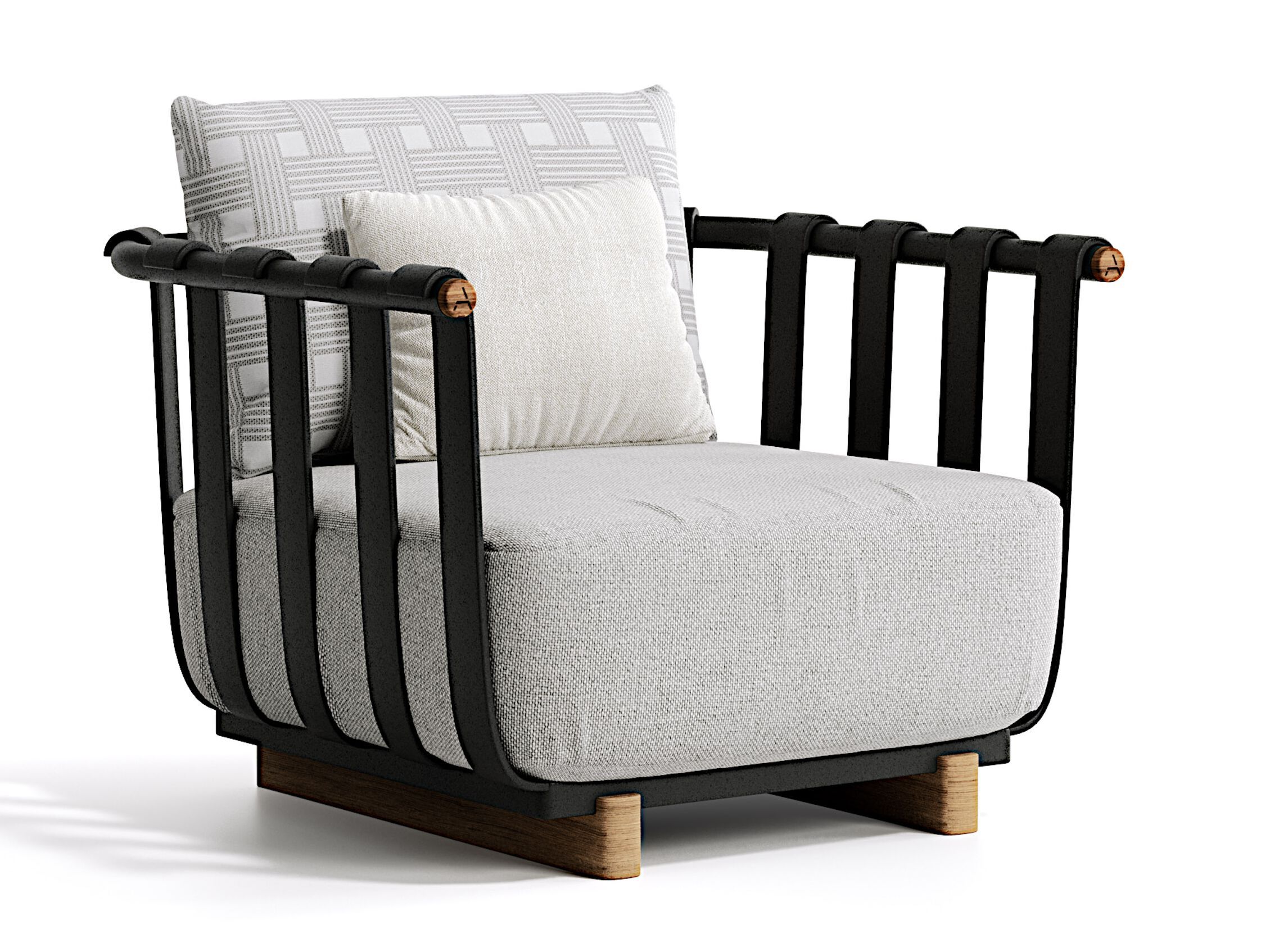 Тканевое садовое кресло с подлокотниками Atmosphera Портофино ARCH-00093988