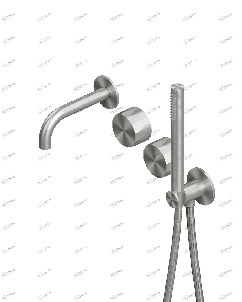 Hb. 15 69. Настенный смеситель для ванны Quadrodesign