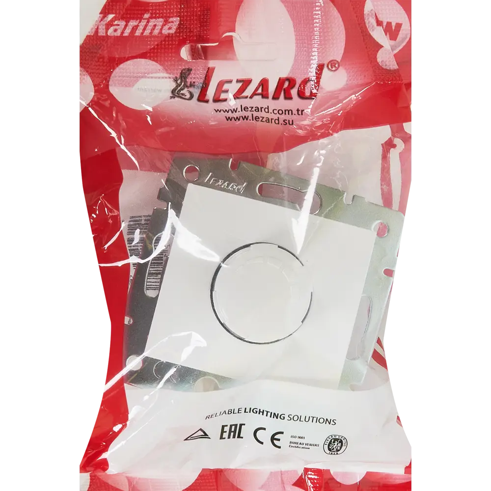 Диммер встраиваемый Lezard Karina 1000 Вт цвет белый STLM-2065099 - Вид №4