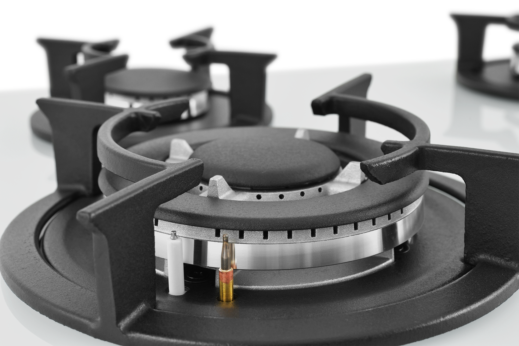 9175445 Газовая варочная поверхность ZUGEL ZGH603W STDN-0062244 - Вид №12