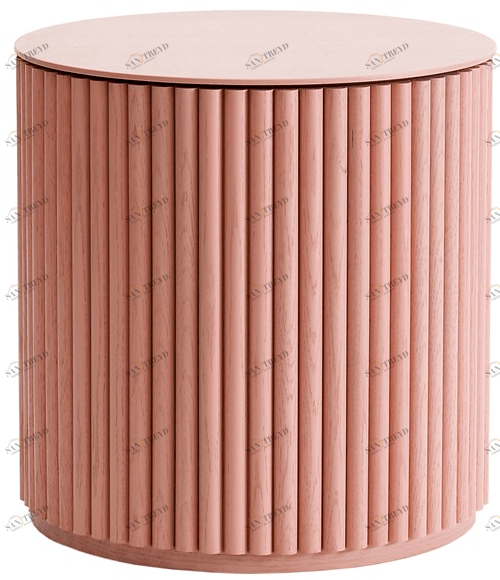 ASPLUND Круглый журнальный столик из дуба Palais sun-id-1504934