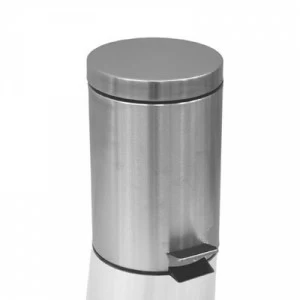 Ведро для мусора 5л. хром Н102 (Z)