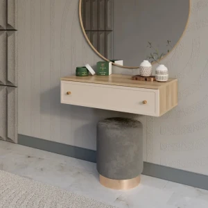 Консоль KONSENSA Лион Амьен 80x20x41.7 см ЛДСП цвет бежевый