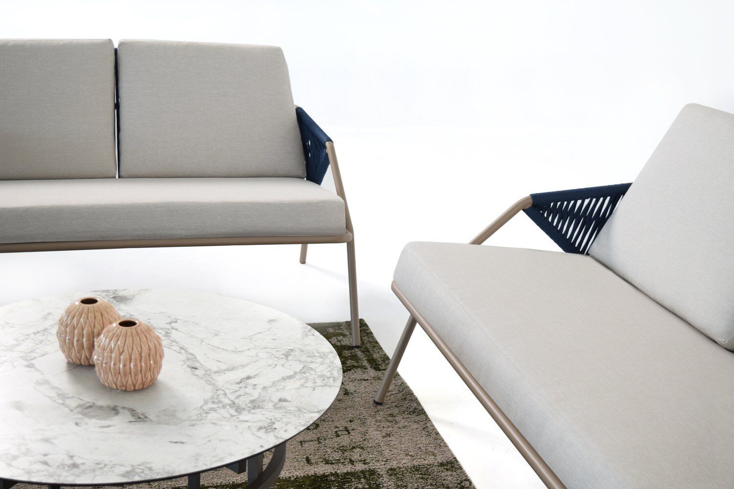 2-местный тканевый садовый диван ABLE Антиб ARCH-00086794 - Вид №10