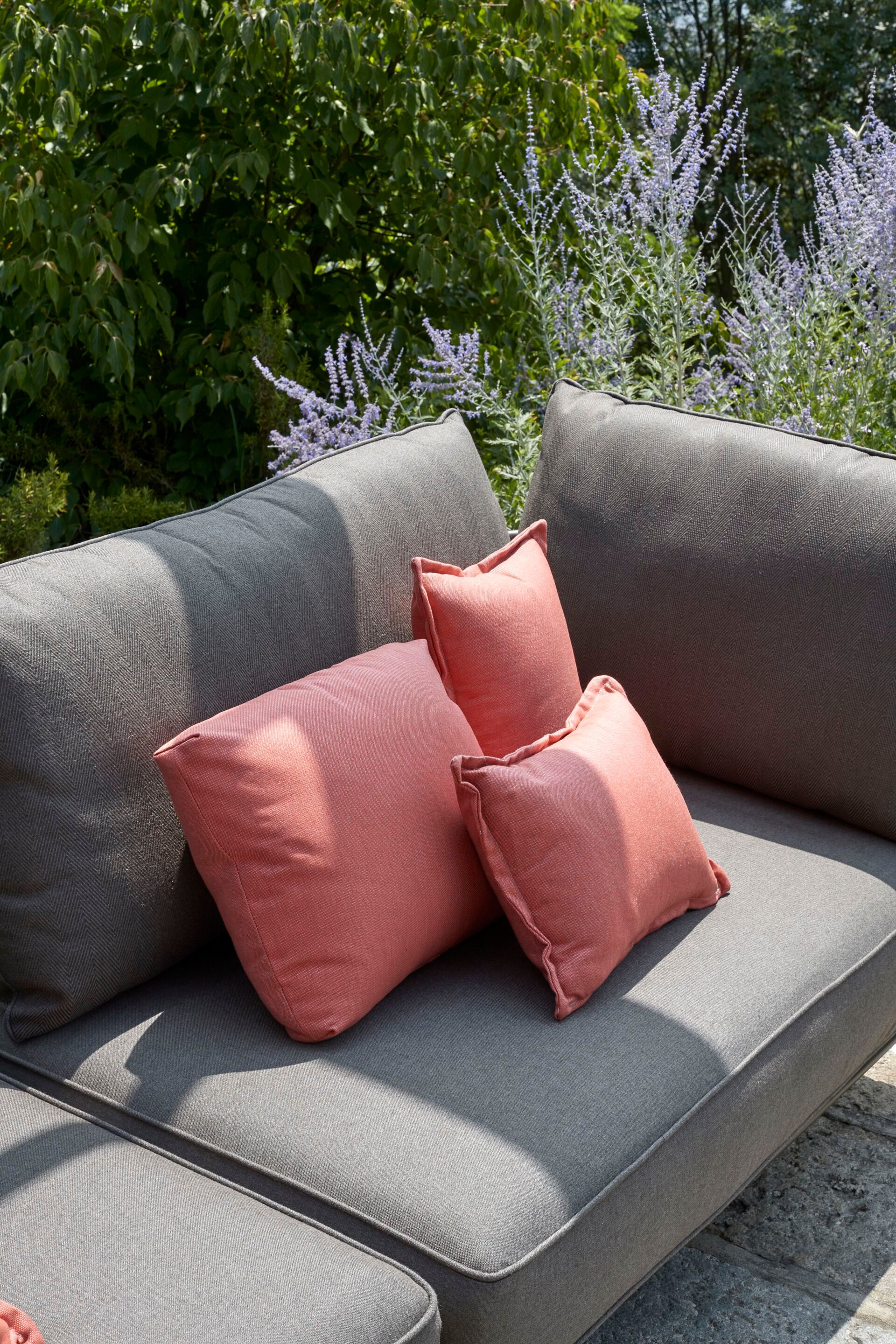 Стальной и тканый угловой садовый стул S-CAB лоскут ARCH-00022261 - Вид №15