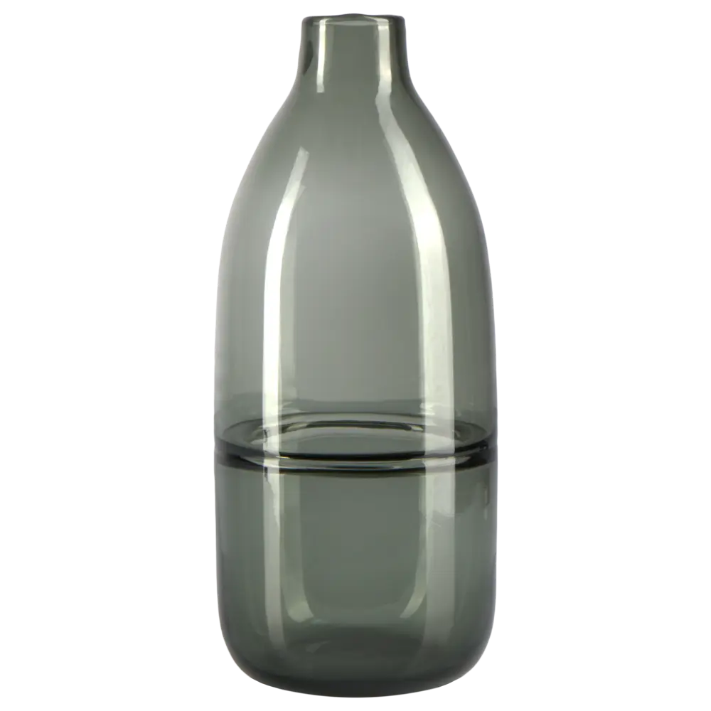 Ваза Line Shine VST-0232 стекло серая 30 см Atmosphera STLM-2018566 - Вид №1