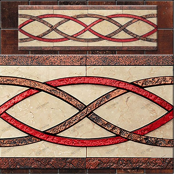 БОРДЮР ИЗ МРАМОРА EP-3 SKALINI ORNAMENTAL EP3