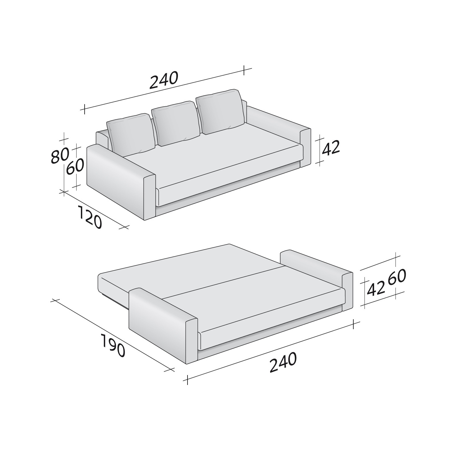 Диван / PiazzaDuomo Flou sun-id-374160 - Вид №9
