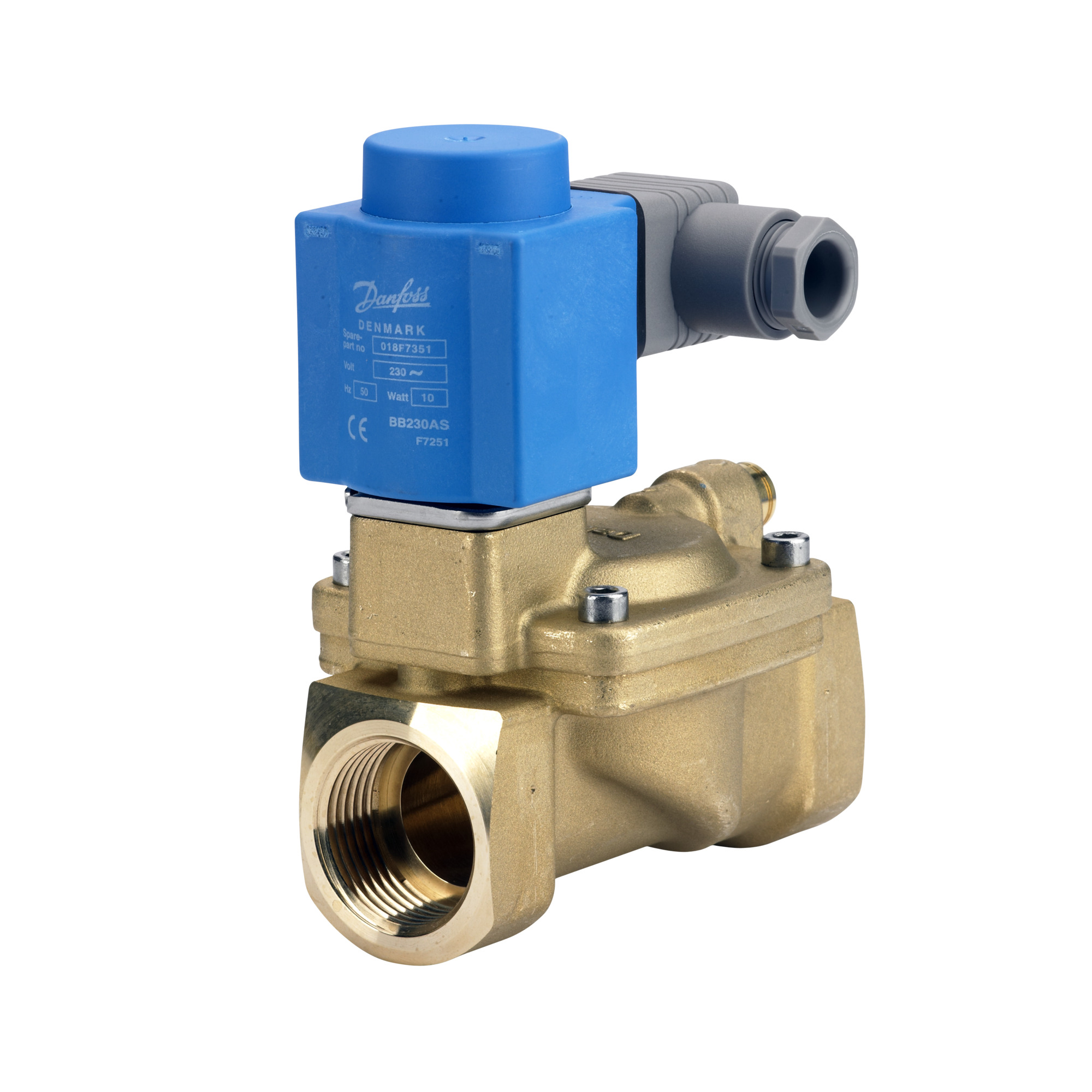 Danfoss EV220B — двухходовые электромагнитные клапаны для общей промышленности Клапан электромагнитный EV220B с кат. 032U460416  - Вид №36