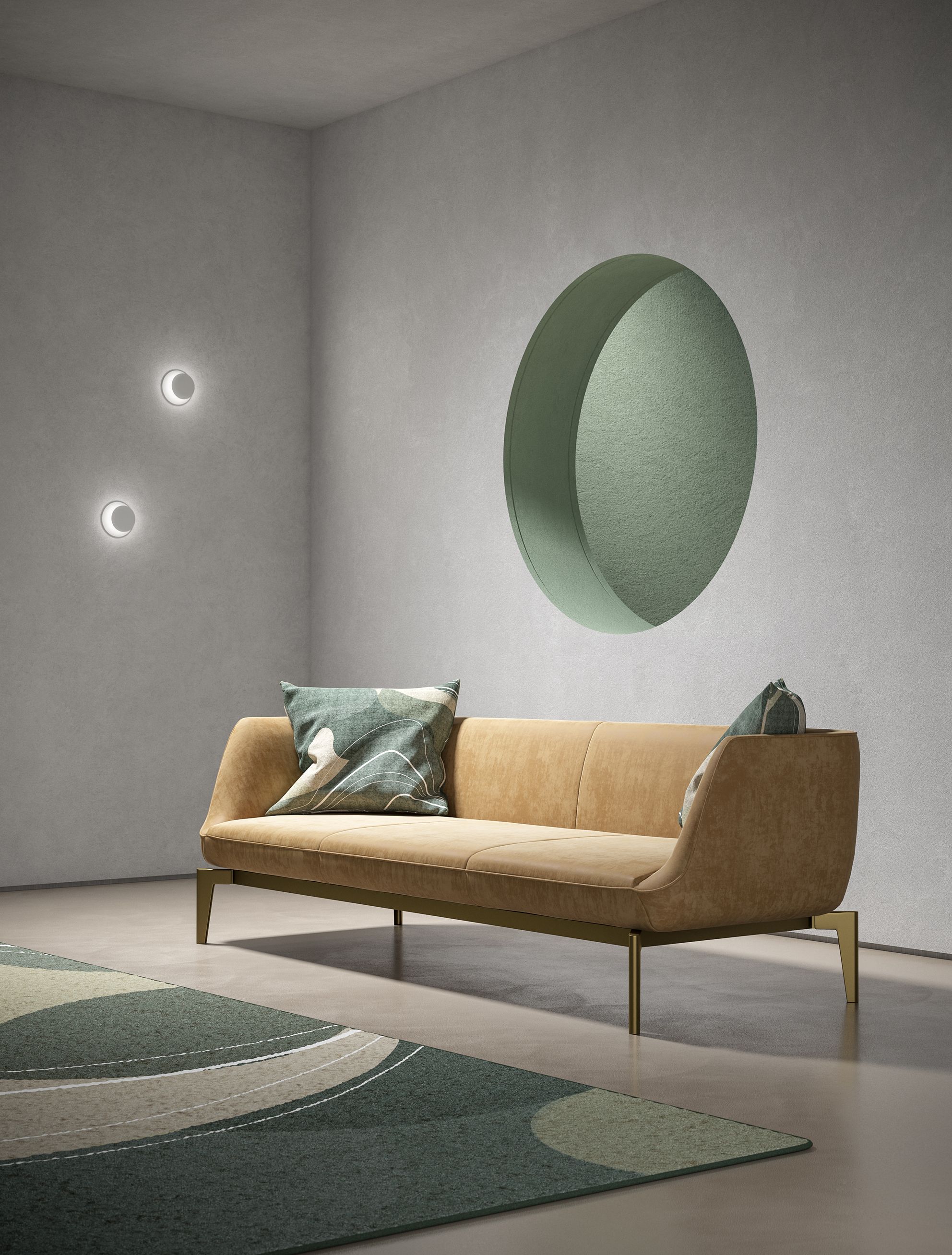 Квадратная подушка для дивана MOMENTI Home &amp ARCH-00047601 - Вид №5