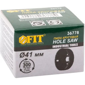 Коронка по дереву Fit 36778 41 мм 82262454 STLM-2050299