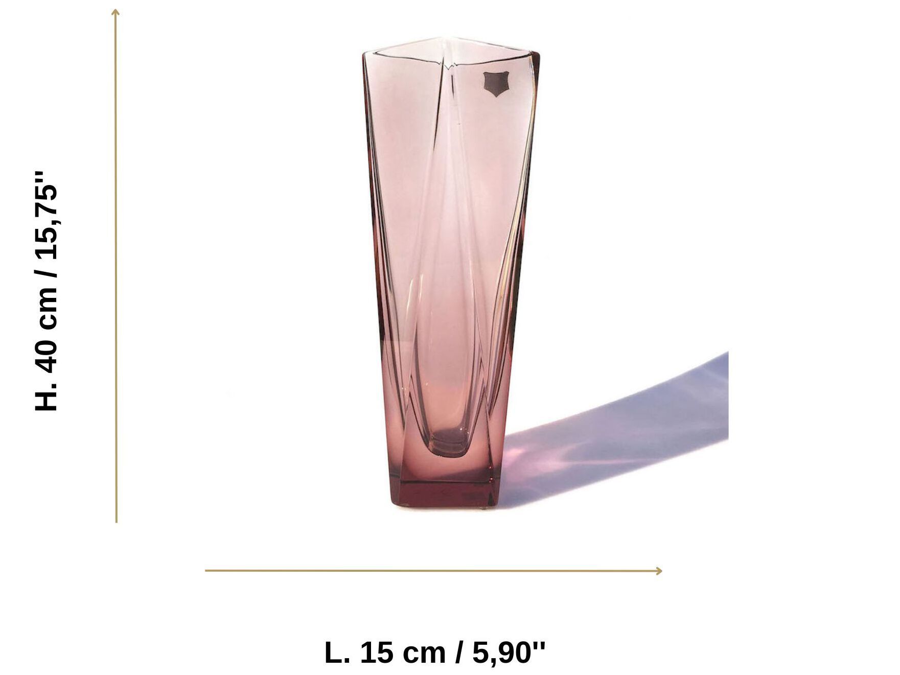 ВАЗа ручной работы из муранского стекла YourMurano Squared Vases ARCH-00086674 - Вид №8