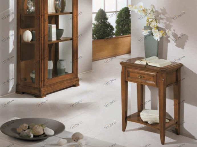 Arvestyle Журнальный столик из массива дерева с вещевым ящиком Capri Sl-0227