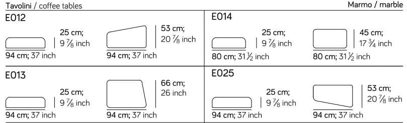 Мраморный журнальный столик Amura ARCH-00125681 - Вид №13