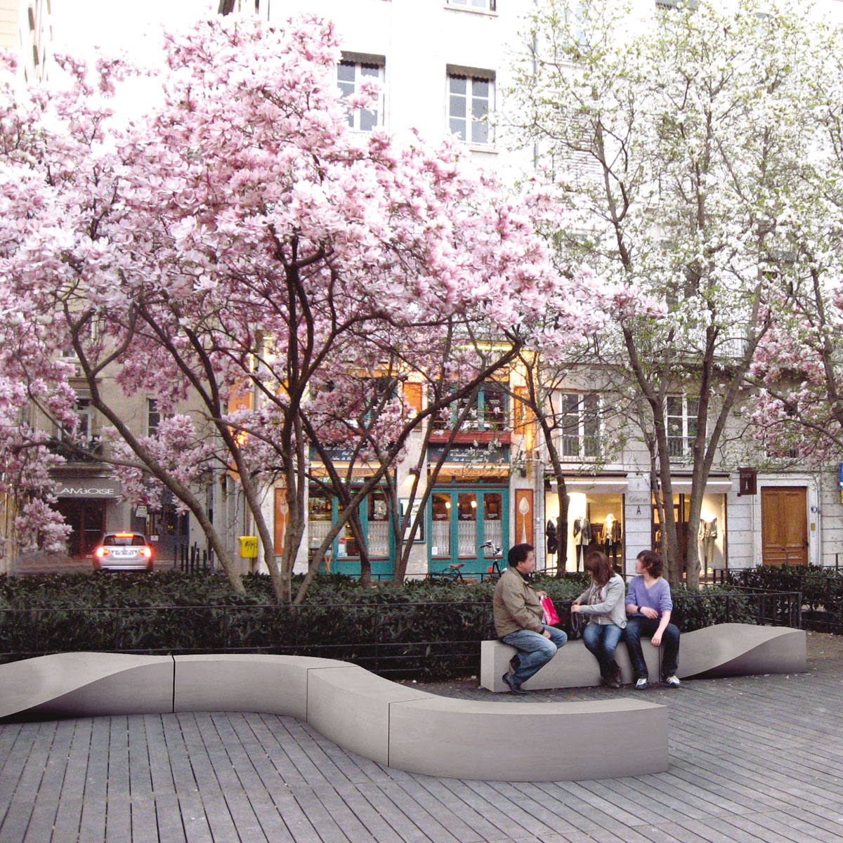 S Line Details Lab23 Скамейки  - Вид №2