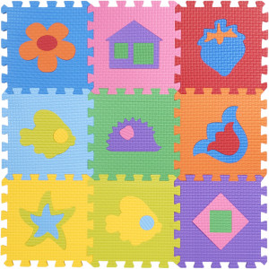 82411022 Пол мягкий «Радуга Картинки», ЭВА, 33x33 см