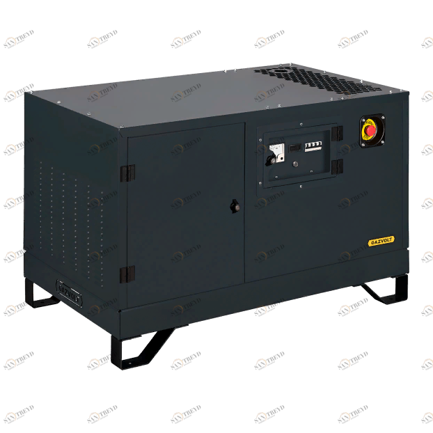 Газовый генератор Gazvolt Standard 10000 T Neva 01 в кожухе с АВР sun-id-1035704