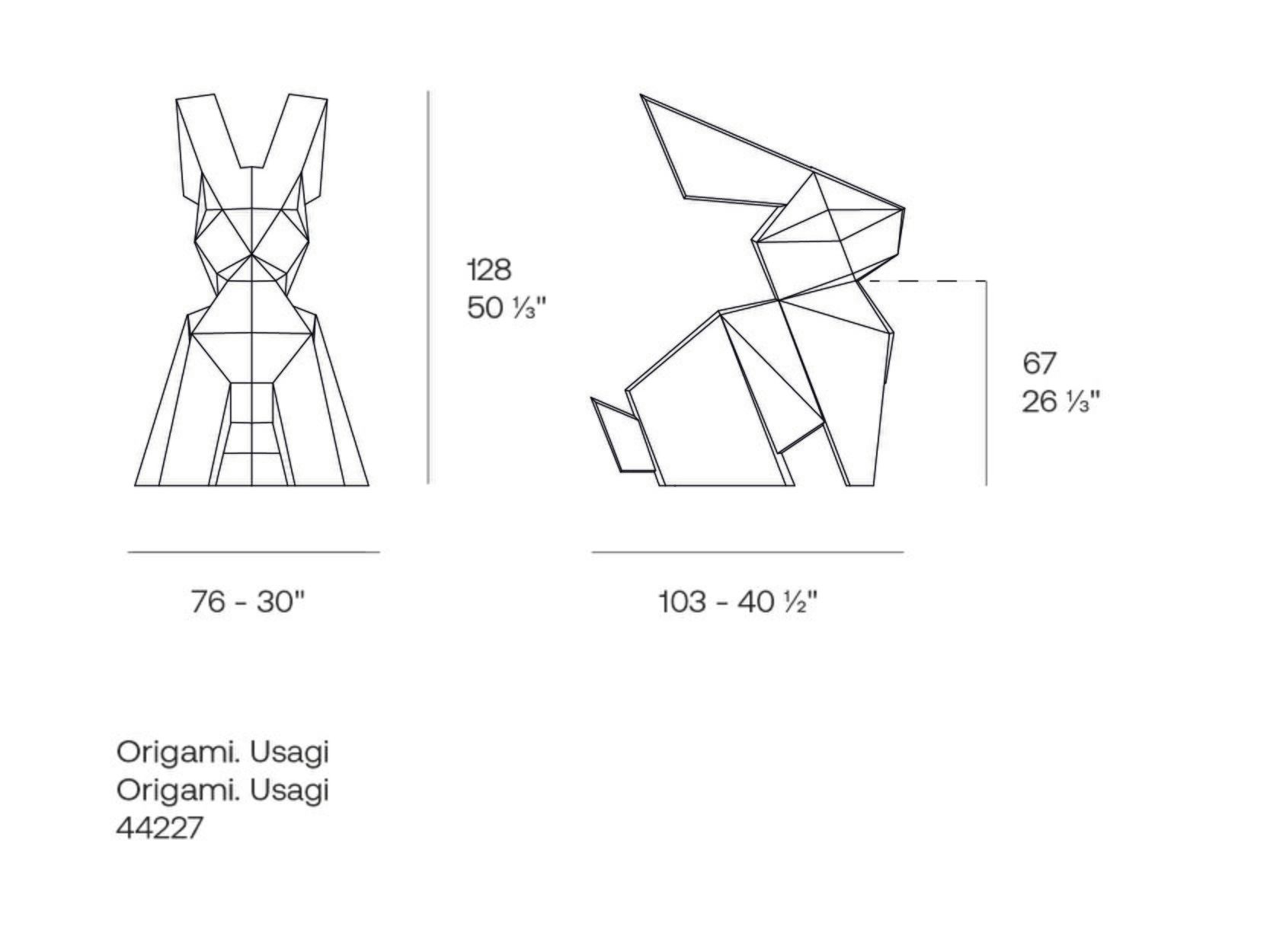 Скульптура Vondom оригами ARCH-00141956 - Вид №5