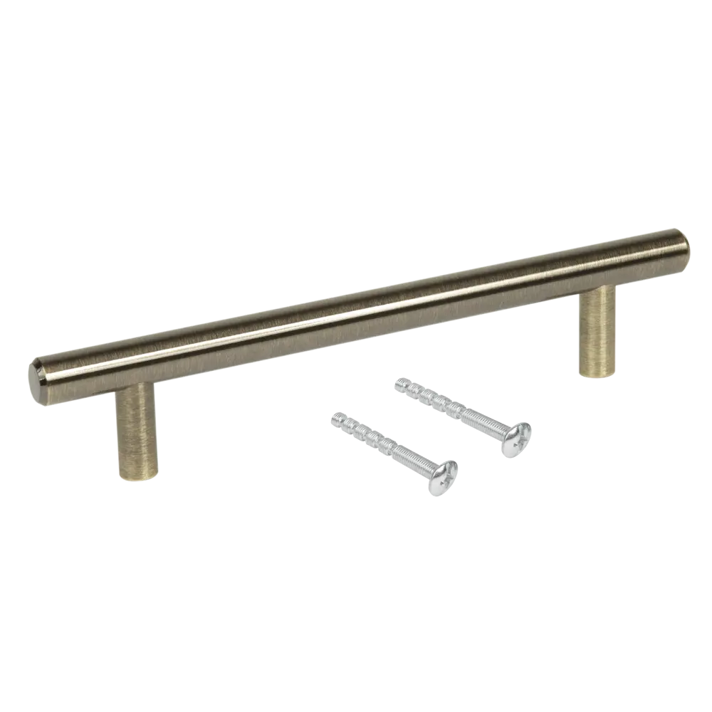 86858684 Ручка-рейлинг мебельная 112 128 мм цвет бронза STLM-1008664 Jet  - Вид №2