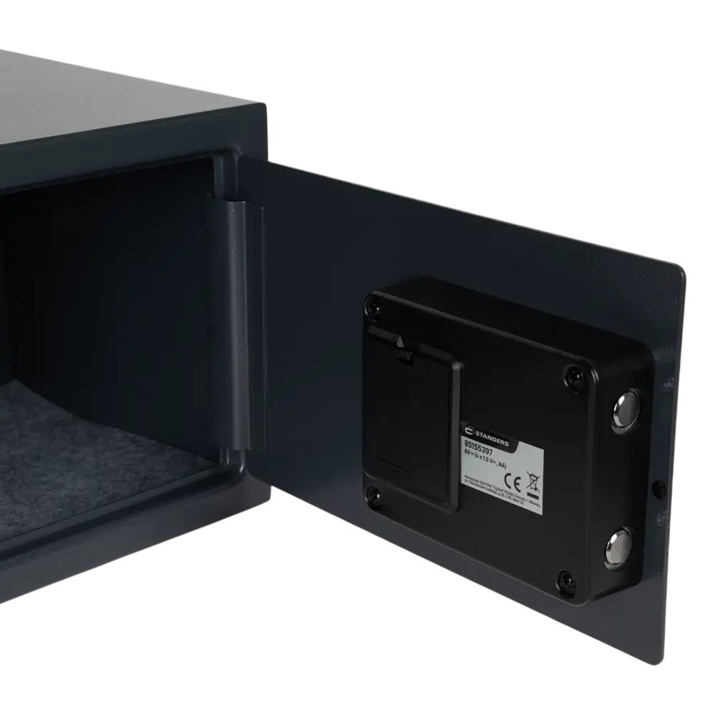 Сейф встраиваемый средний Standers электронный замок 15/16 л STLM-2182592 - Вид №4