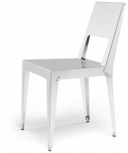 EPÒNIMO Стул из алюминиевого листа  Al001