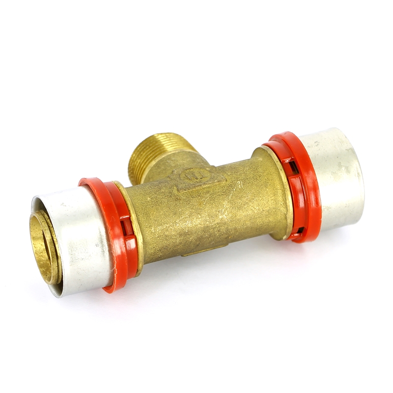 Тройник пресс-Н TIEMME 32х3/4"х32 1650657 - Вид №2