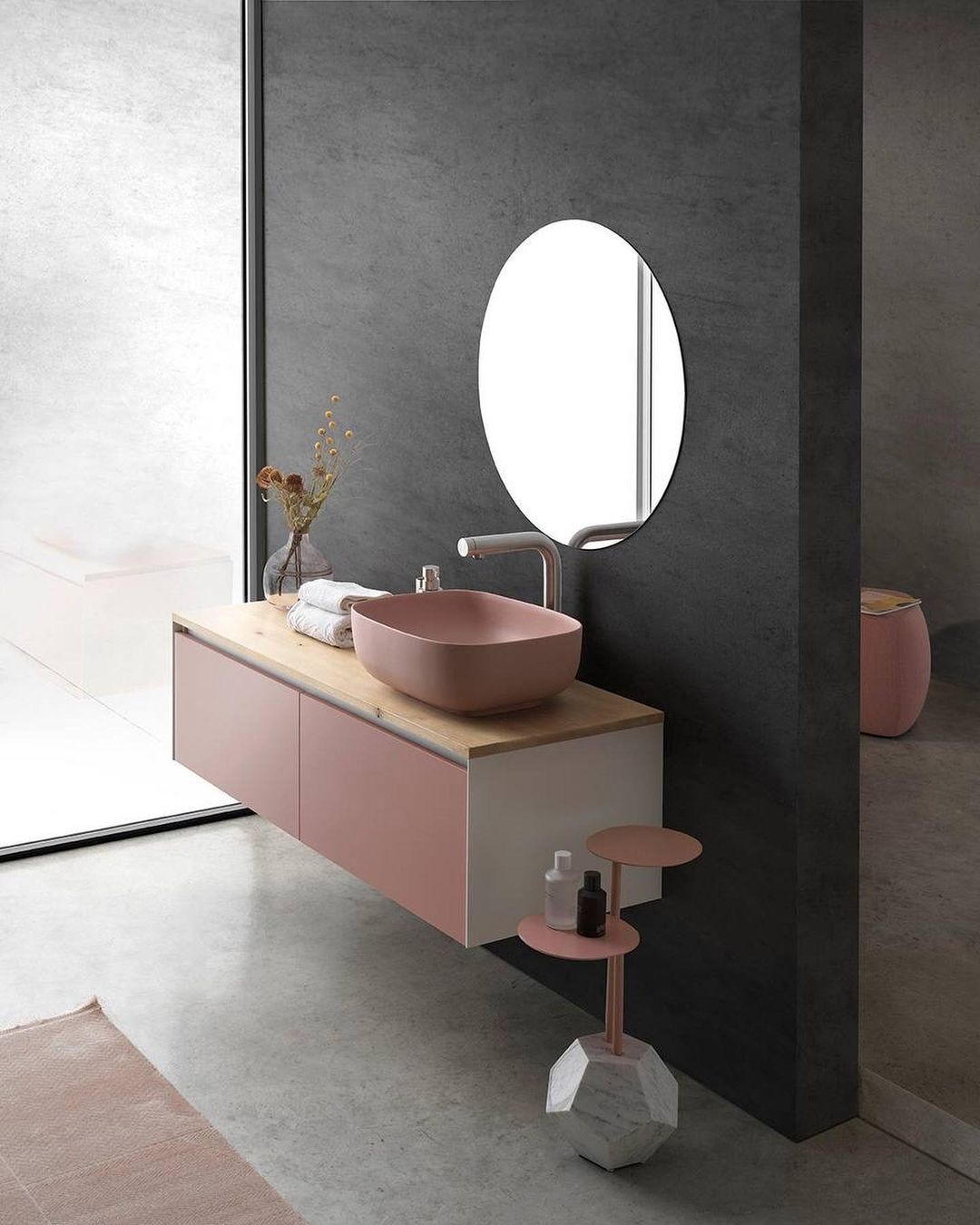 C376M1L50.101 Тумба подвесная с 1 выдвижным ящиком A. e T. Italia MATCH Белый матовый AeT ITALIA - Вид №4