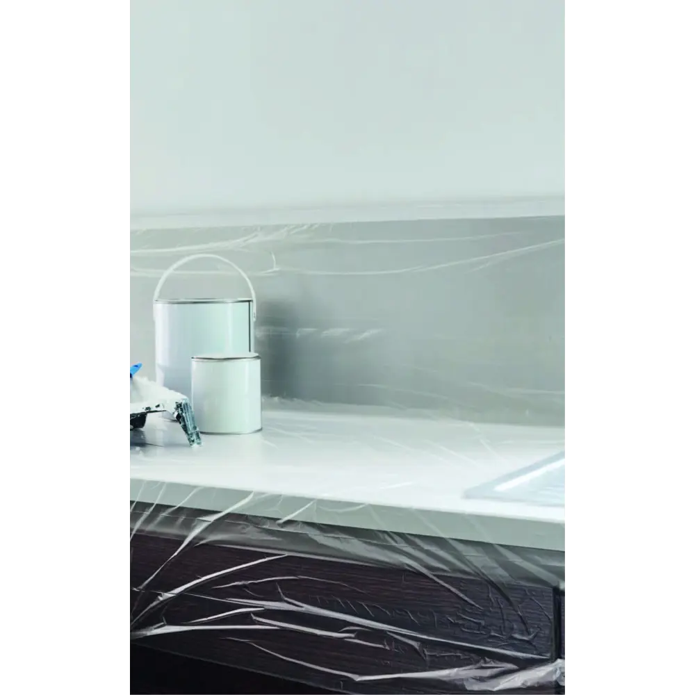 Пленка с малярной лентой Dilwis 25x1.1м STLM-2086037 - Вид №1