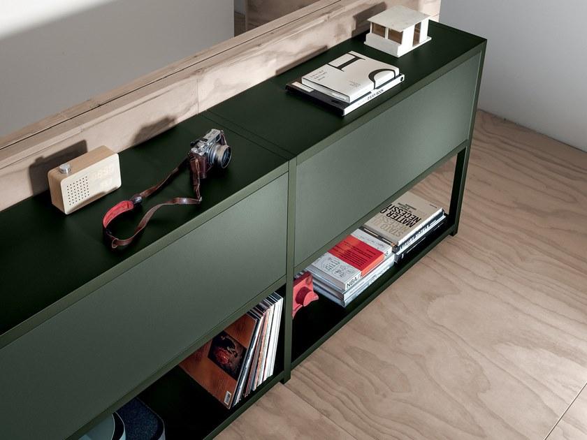 Fantin Модульный открытый книжный шкаф из металла Frame sun-id-1399913 - Вид №3