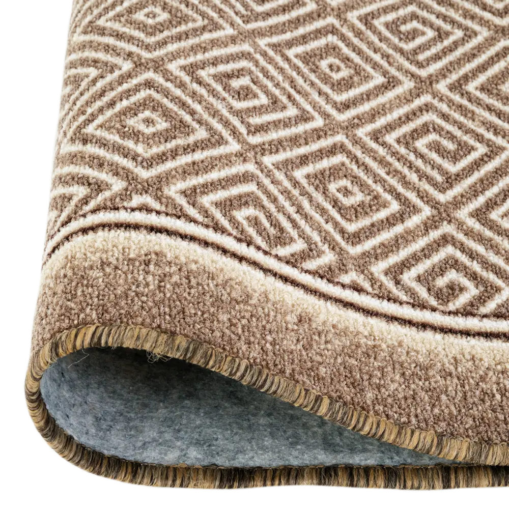 Дорожка ковровая «Оти» 1 м, цвет коричневый ВИТЕБСКИЕ КОВРЫ STLM-2200315 - Вид №2