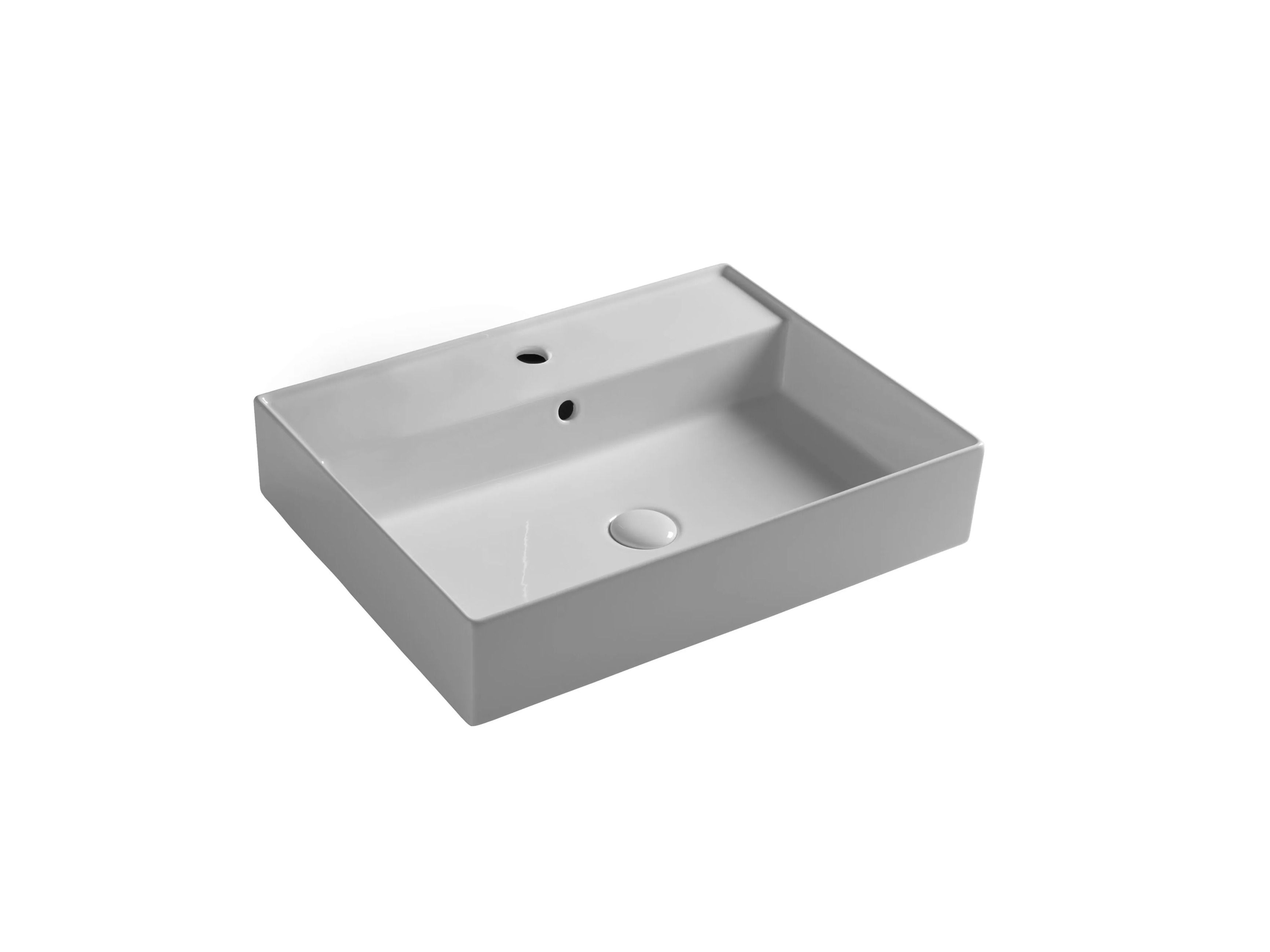 Керамическая одиночная прямоугольная раковина Olympia Ceramica DROP ARCH-00136620 - Вид №2